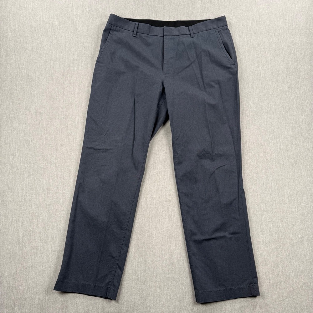 Bonobos Weekday Warrior Monday Dress Pants Grey Straight Leg 36x30 Mens Chinos